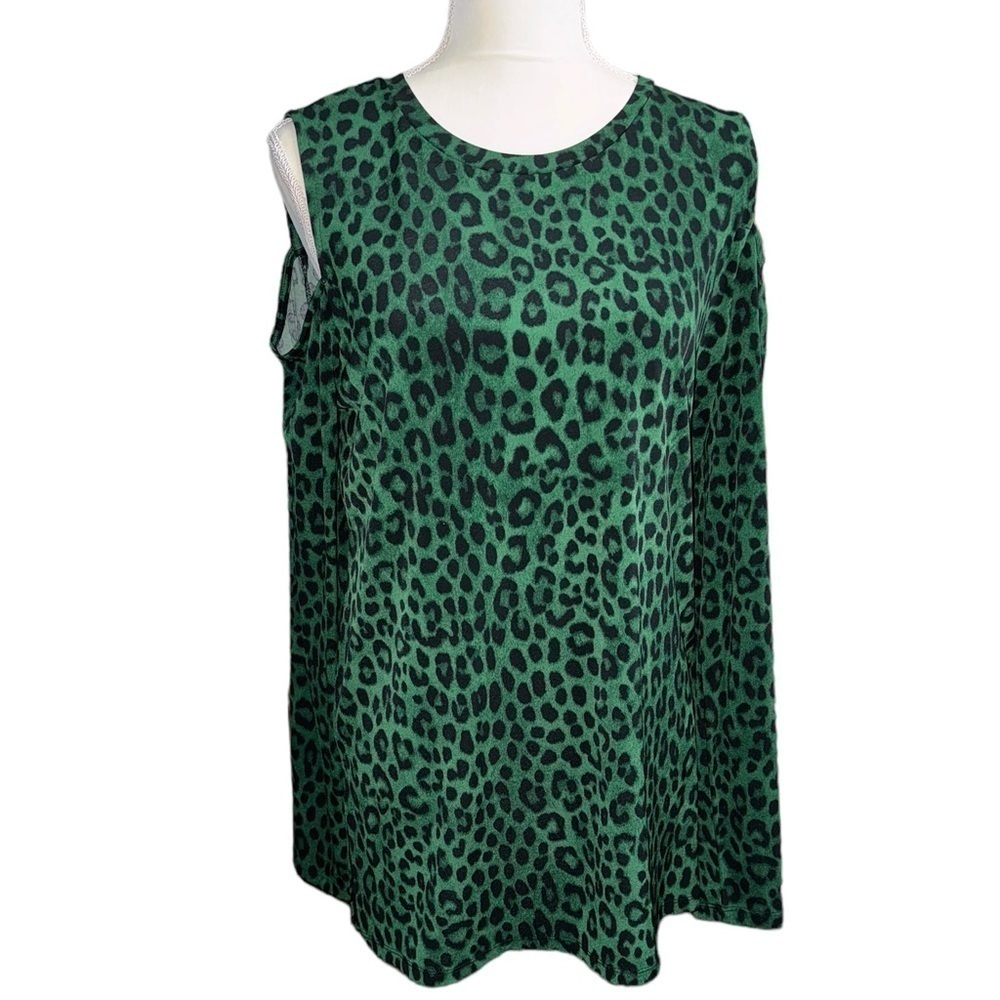 Michael Kors (NWT) Cold Shoulder Top Size XL - Picture 11 of 11